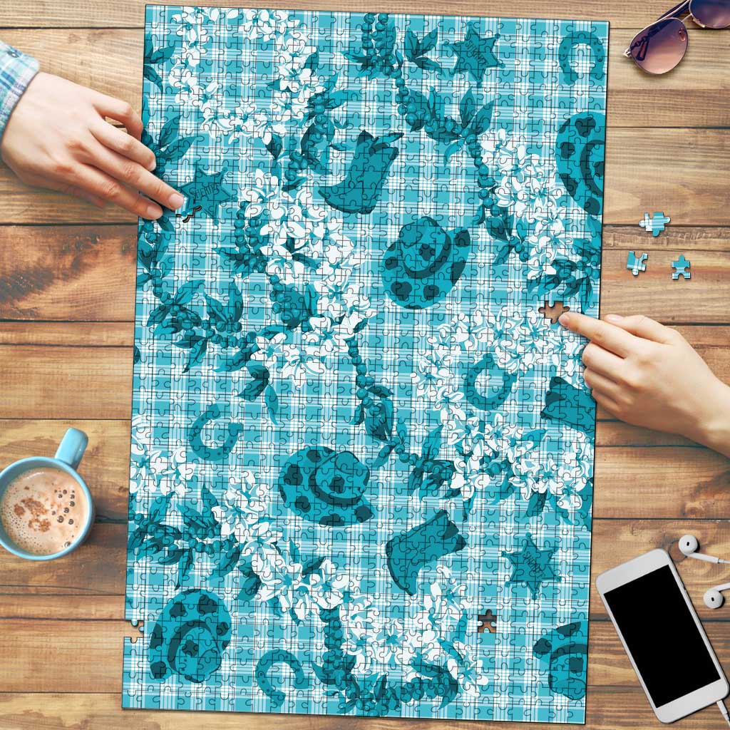 Mokihana Maile Ilima Leis Paniolo Palaka Puzzle Hawaiian Polu Opa Spirit - Polynesian Pride