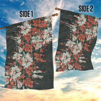 Hawaii Tartan With Hibiscus Garden Flag Polynesian Pattern Vintage LT9 - Polynesian Pride