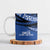 Fiji Rugby Pacific Custom Ceramic Mug Pasifika Tapa Pattern - Polynesian Pride