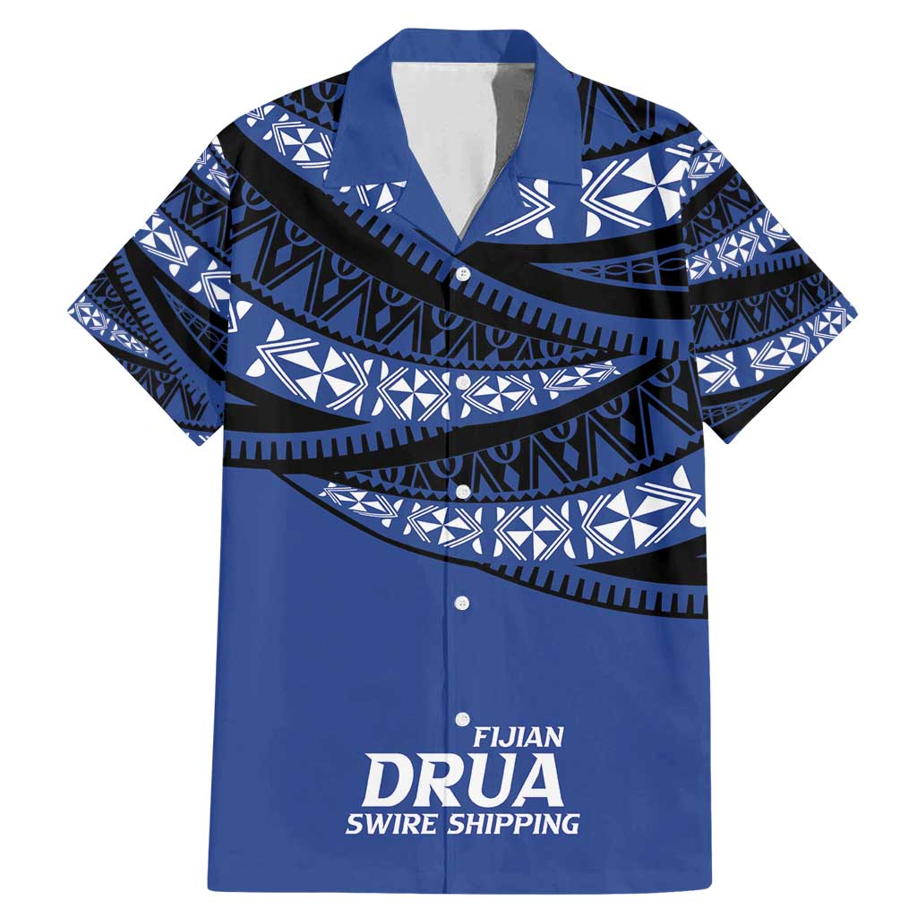 Fiji Rugby Pacific Custom Family Matching Mermaid Dress and Hawaiian Shirt Pasifika Tapa Pattern