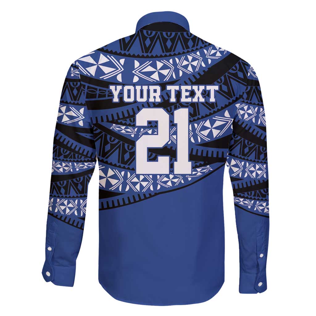 Fiji Rugby Pacific Custom Family Matching Off Shoulder Short Dress and Hawaiian Shirt Pasifika Tapa Pattern