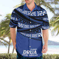 Fiji Rugby Pacific Custom Hawaiian Shirt Pasifika Tapa Pattern