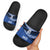 Fiji Rugby Pacific Custom Slide Sandals Pasifika Tapa Pattern - Polynesian Pride