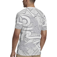 Lotu Tamaiti Samoa Siapo Rugby Jersey White Sunday With Teuila Torch Ginger