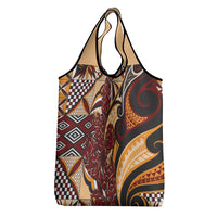 Vintage Samoa Siapo Grocery Bag With Teuila Torch Ginger