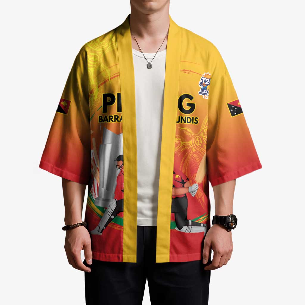 Custom Cricket PNG East Asia-Pacific Kimono Papua New Guinea Rise to Power - Polynesian Pride