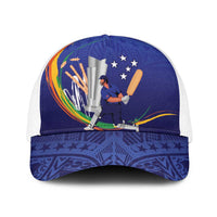 Cricket Samoa East Asia-Pacific Baseball Net Cap Samoa Storming the Limits - Polynesian Pride