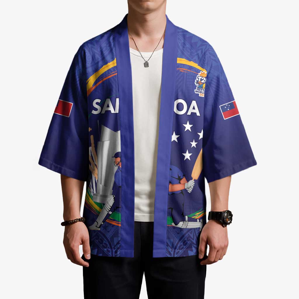 Custom Cricket Samoa East Asia-Pacific Kimono Samoa Storming the Limits - Polynesian Pride