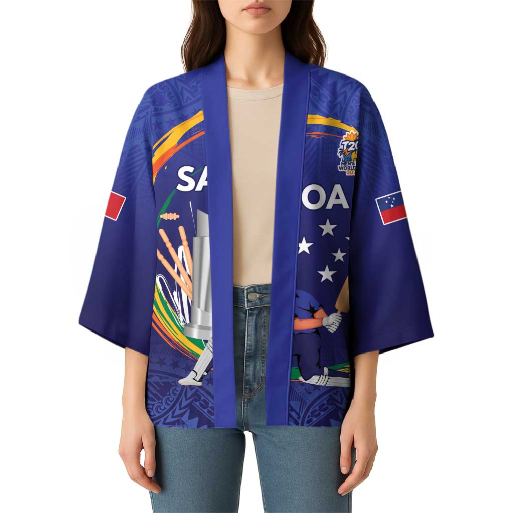 Custom Cricket Samoa East Asia-Pacific Kimono Samoa Storming the Limits - Polynesian Pride