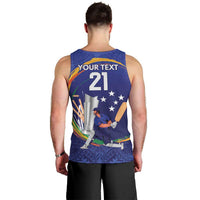 Custom Cricket Samoa East Asia-Pacific Men Tank Top Samoa Storming the Limits - Polynesian Pride