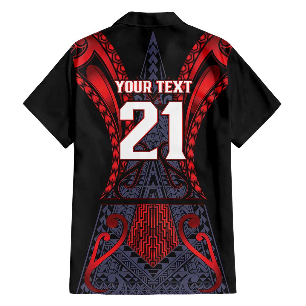 Custom New Zealand Family Matching Summer Maxi Dress and Hawaiian Shirt Maori Kiwiana Pattern Tukutuku Motif LT9 - Polynesian Pride