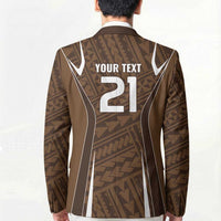 Custom Oceania Football Bula Fiji Blazer Polynesian Tribal Pattern LT9 - Polynesian Pride