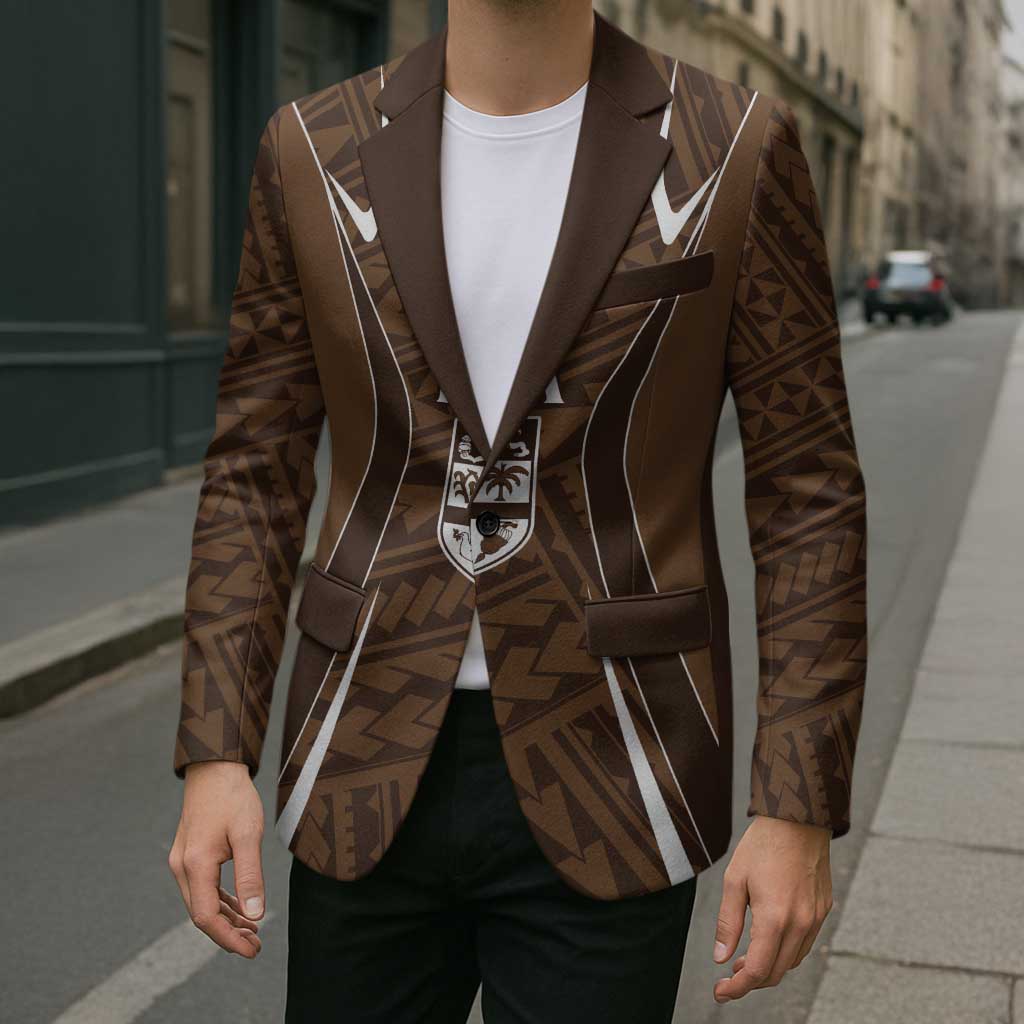 Custom Oceania Football Bula Fiji Blazer Polynesian Tribal Pattern LT9 - Polynesian Pride