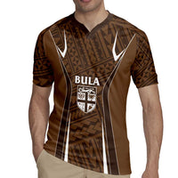 Custom Oceania Football Bula Fiji Rugby Jersey Polynesian Tribal Pattern LT9 - Polynesian Pride