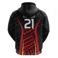 Custom Oceania Football Papua New Guinea Hoodie Polynesian Tribal Pattern LT9 - Polynesian Pride