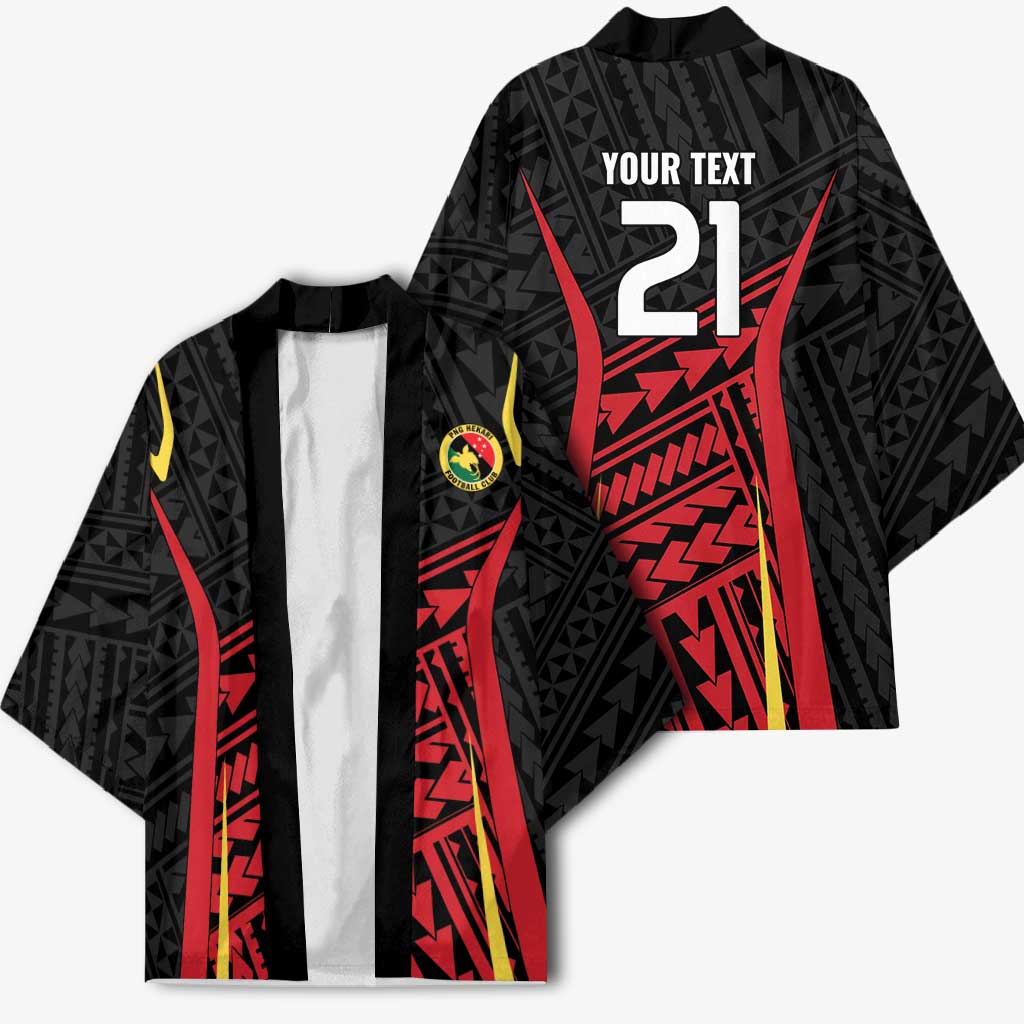 Custom Oceania Football Papua New Guinea Kimono Polynesian Tribal Pattern LT9 - Polynesian Pride
