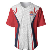 Custom Oceania Football Tahiti Baseball Jersey Polynesian Tribal Pattern