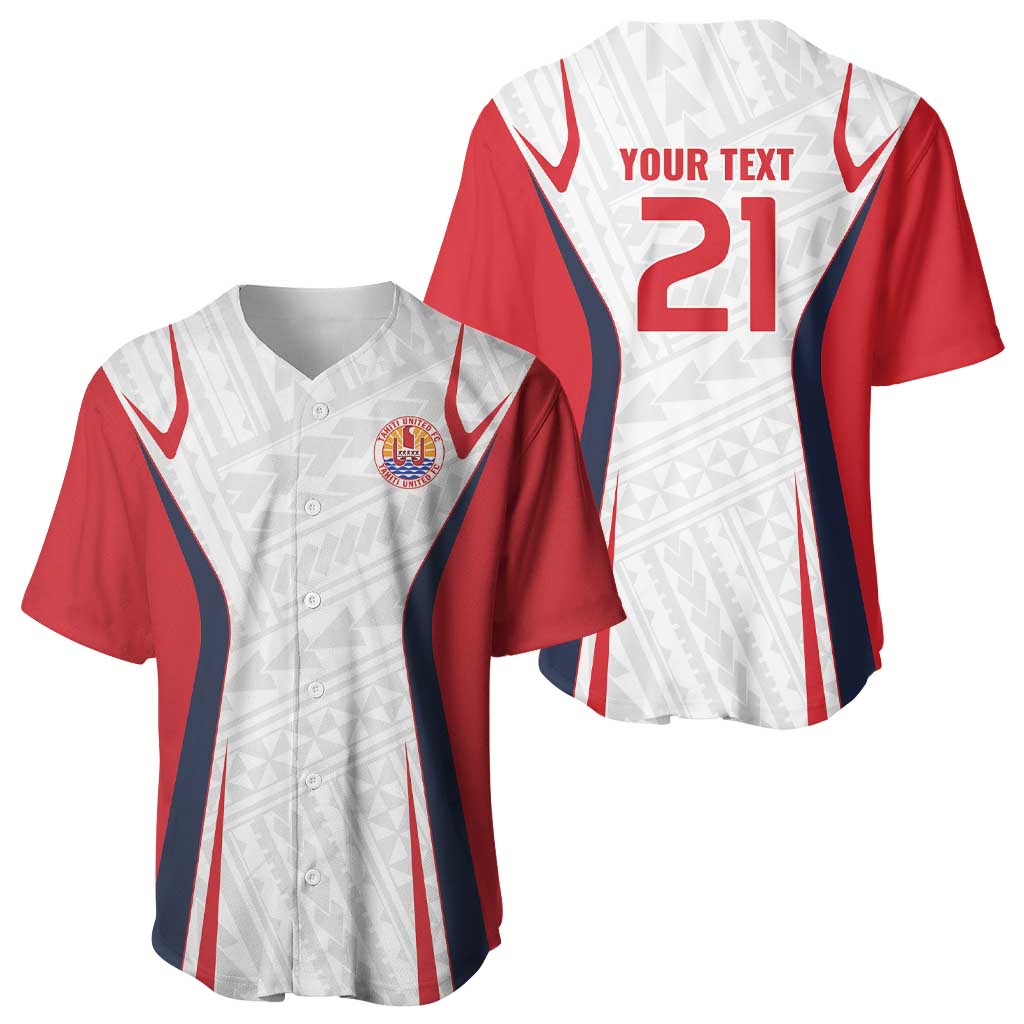 Custom Oceania Football Tahiti Baseball Jersey Polynesian Tribal Pattern