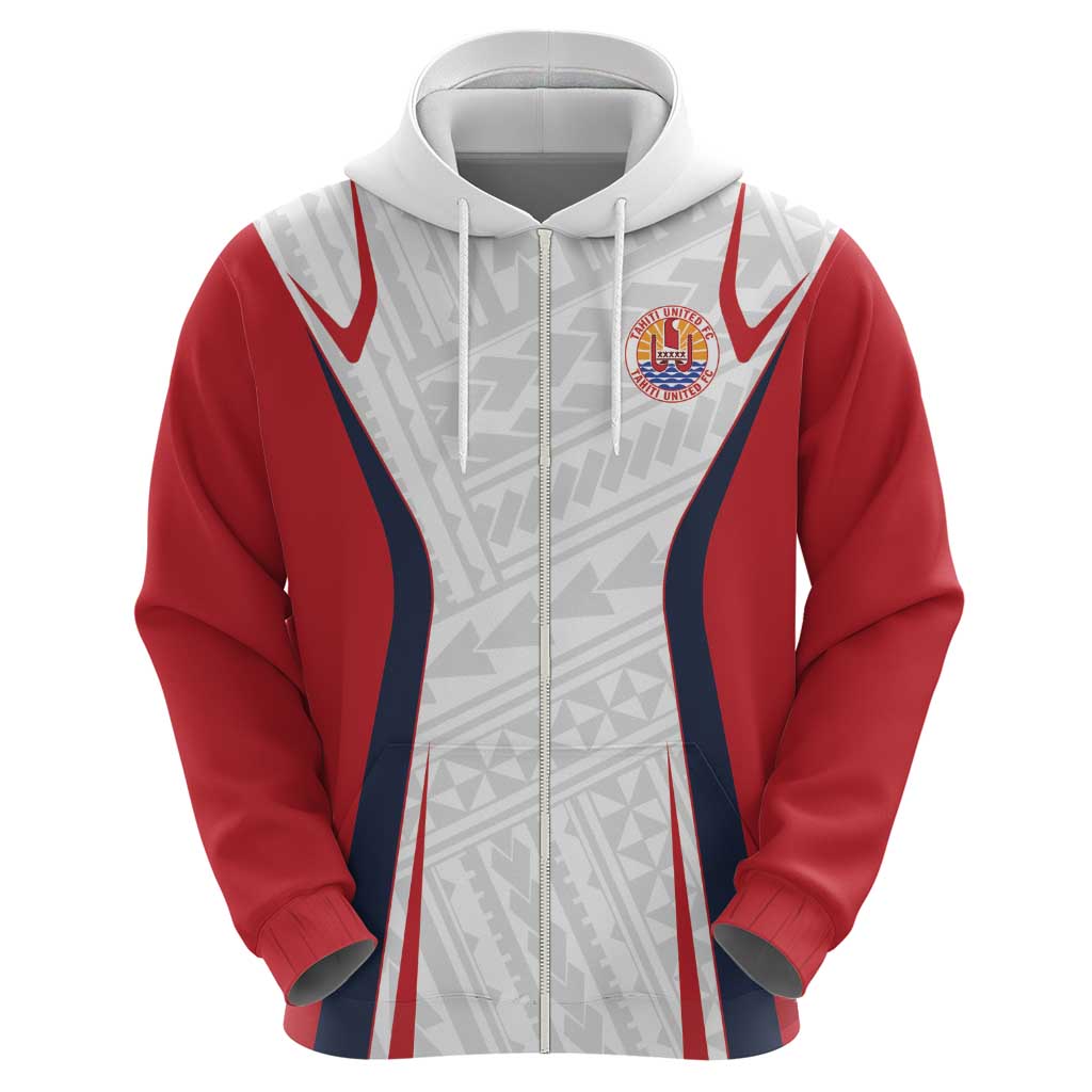 Custom Oceania Football Tahiti Hoodie Polynesian Tribal Pattern
