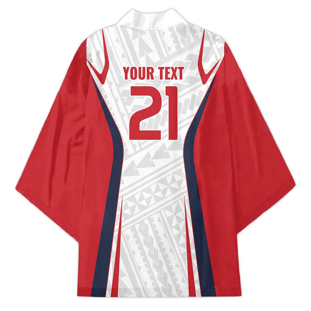 Custom Oceania Football Tahiti Kimono Polynesian Tribal Pattern LT9 - Polynesian Pride