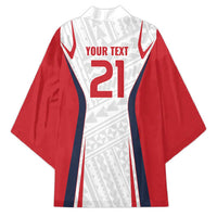 Custom Oceania Football Tahiti Kimono Polynesian Tribal Pattern LT9 - Polynesian Pride
