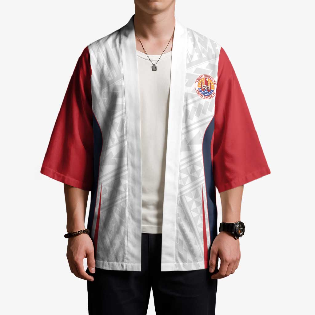 Custom Oceania Football Tahiti Kimono Polynesian Tribal Pattern LT9 - Polynesian Pride