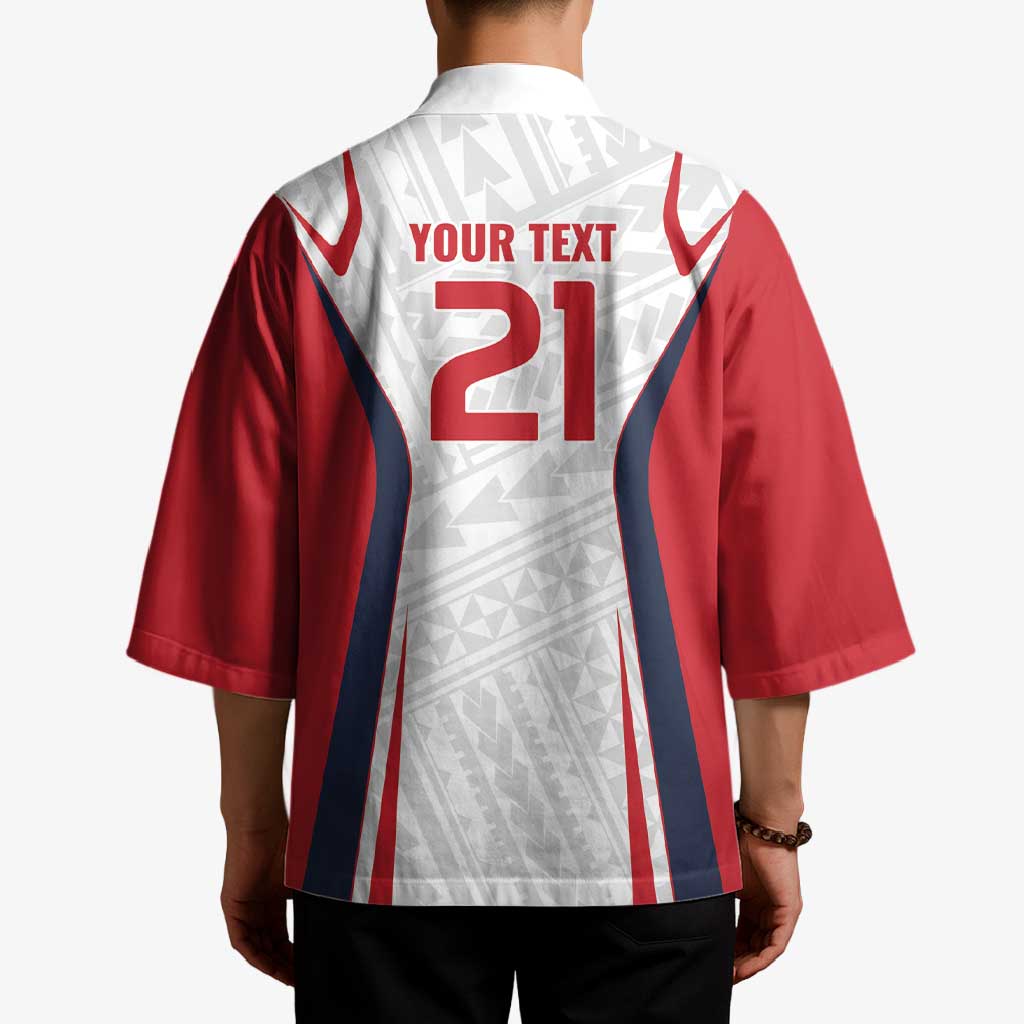 Custom Oceania Football Tahiti Kimono Polynesian Tribal Pattern LT9 - Polynesian Pride