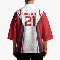 Custom Oceania Football Tahiti Kimono Polynesian Tribal Pattern LT9 - Polynesian Pride