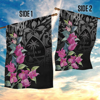 Guahan Puti Tai Nobiu Garden Flag Guam Bougainvillea Flower Art LT9 - Polynesian Pride