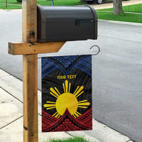 Personalized Philippines Garden Flag Polynesian Tribal Tattoo with Filipino Flag Motif
