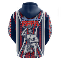 Aotearoa Fathers Day Gift For Dad Hoodie Aroha Ahau Ki A Koe Papa Maori Style Pattern LT9 - Polynesian Pride