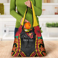 Personalised Papua New Guinea Remembrance Day Grocery Bag