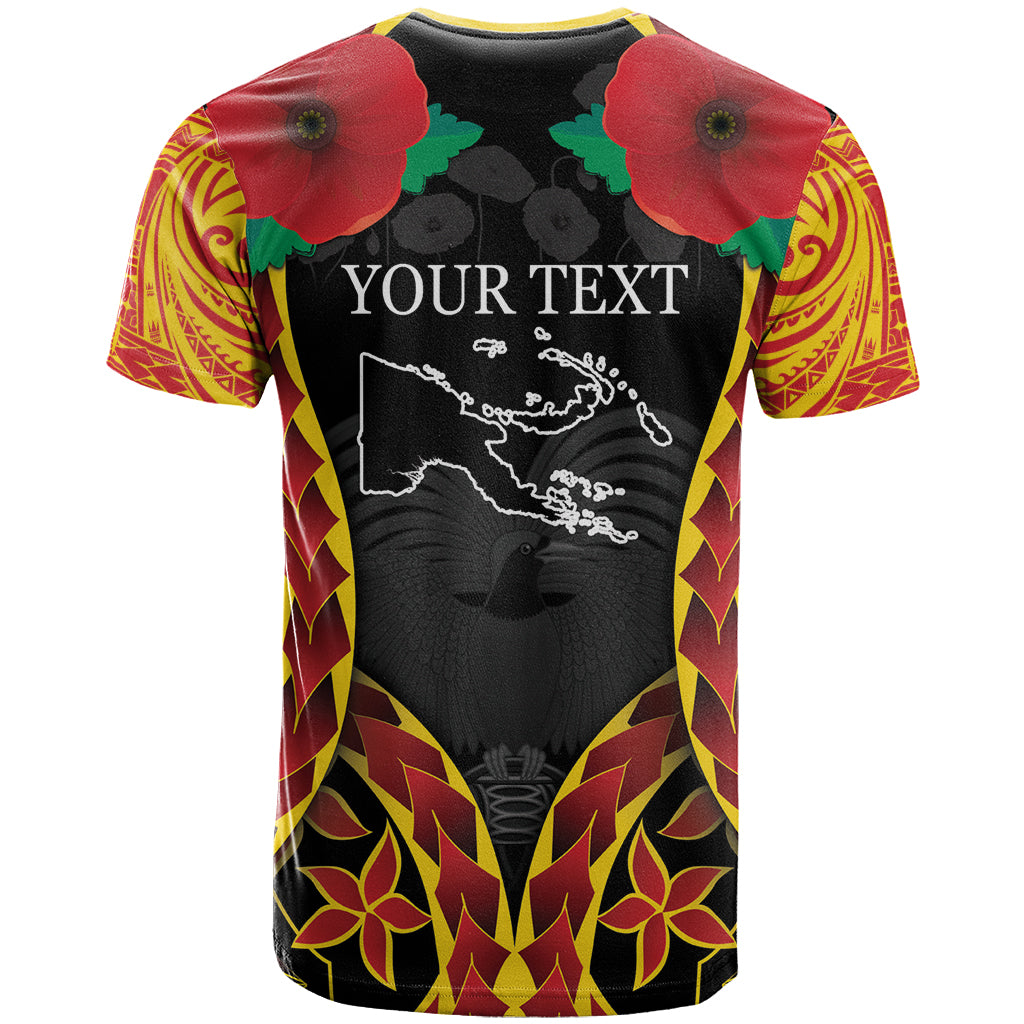 Personalised Papua New Guinea Remembrance Day T Shirt