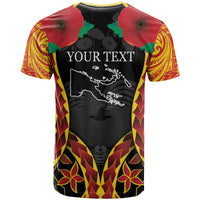 Personalised Papua New Guinea Remembrance Day T Shirt