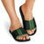 New Zealand Maori Kowhaiwhai Slide Sandals Kakariki Maui and Mangopare - Polynesian Pride
