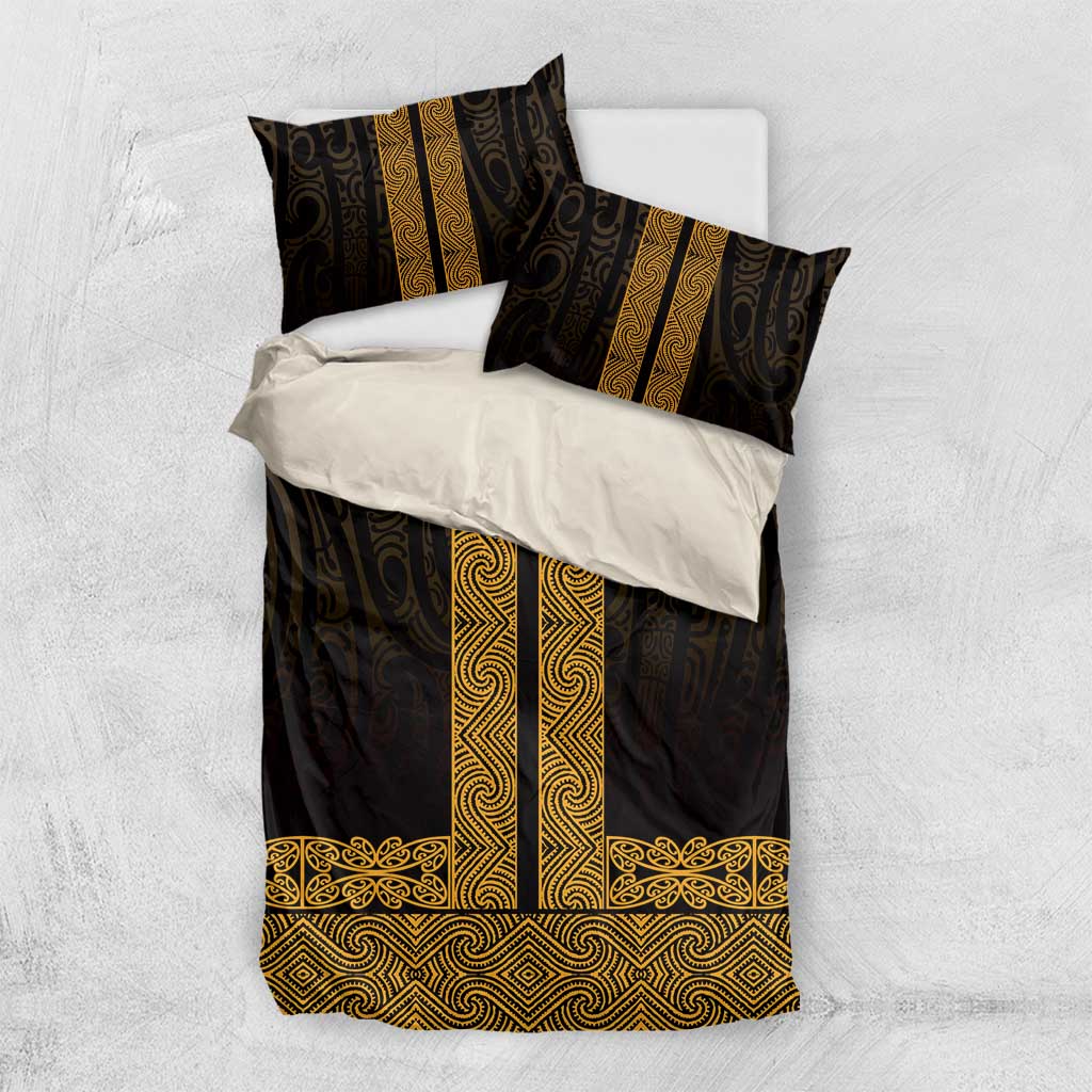 New Zealand Maori Kowhaiwhai Bedding Set Karaka Maui and Mangopare