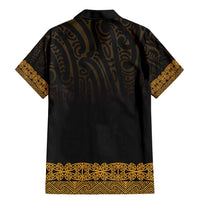 New Zealand Maori Kowhaiwhai Family Matching Mermaid Dress and Hawaiian Shirt Karaka Maui and Mangopare