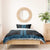 New Zealand Maori Kowhaiwhai Bedding Set Kikorangi Maui and Mangopare