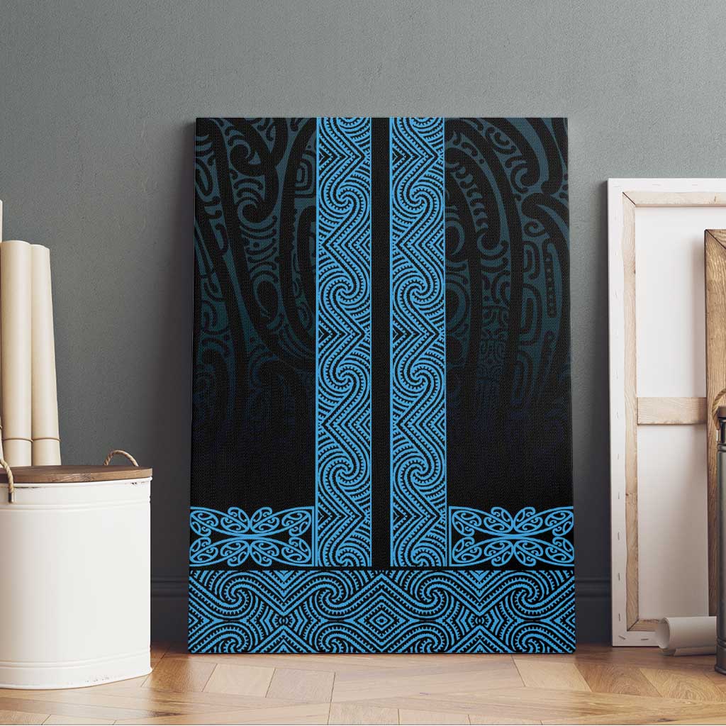 New Zealand Maori Kowhaiwhai Canvas Wall Art Kikorangi Maui and Mangopare