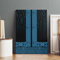 New Zealand Maori Kowhaiwhai Canvas Wall Art Kikorangi Maui and Mangopare