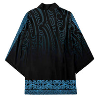 New Zealand Maori Kowhaiwhai Kimono Kikorangi Maui and Mangopare - Polynesian Pride
