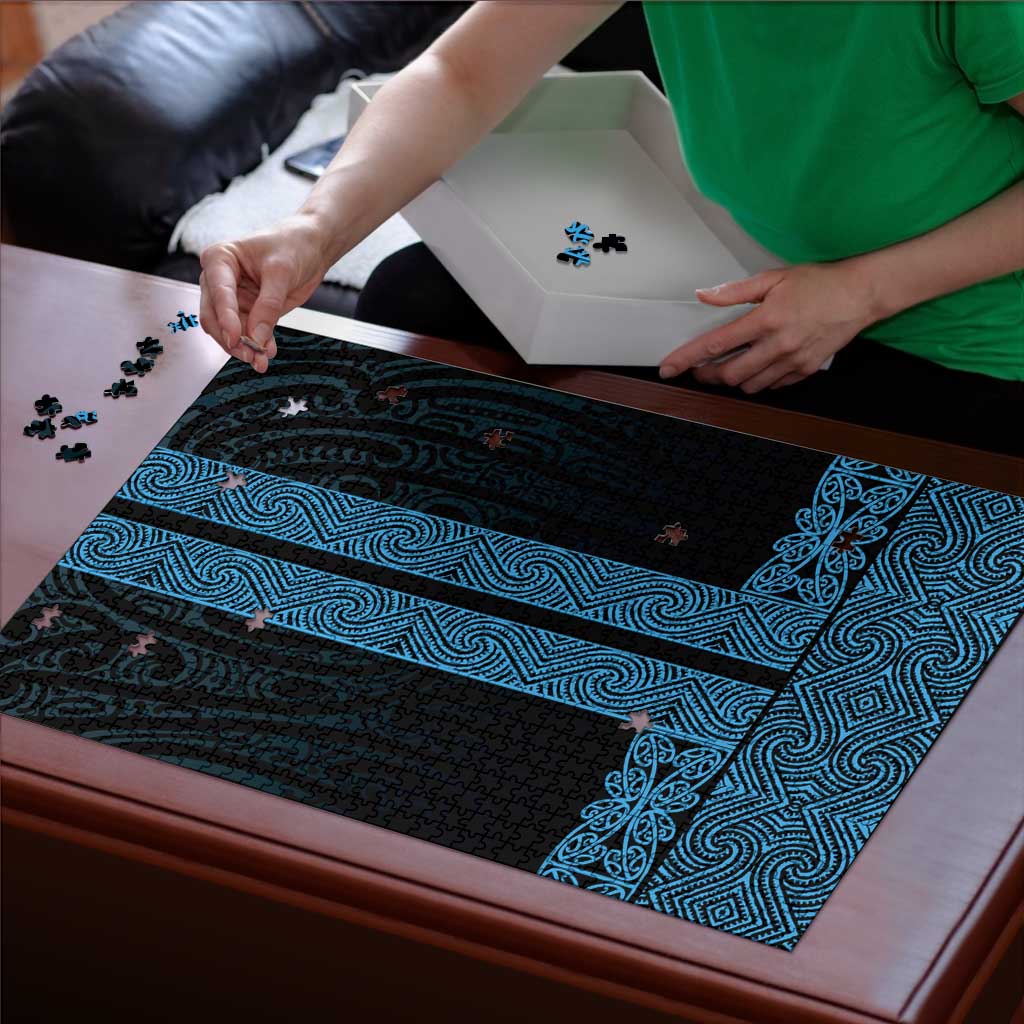 New Zealand Maori Kowhaiwhai Puzzle Kikorangi Maui and Mangopare - Polynesian Pride