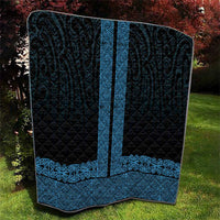New Zealand Maori Kowhaiwhai Quilt Kikorangi Maui and Mangopare