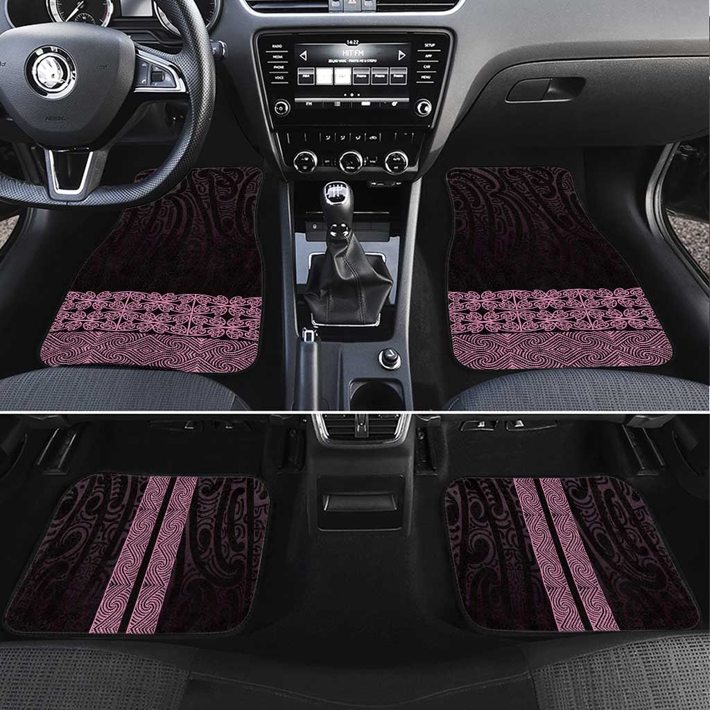 New Zealand Maori Kowhaiwhai Car Mats Mawhero Maui and Mangopare