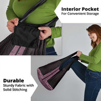 New Zealand Maori Kowhaiwhai Grocery Bag Mawhero Maui and Mangopare