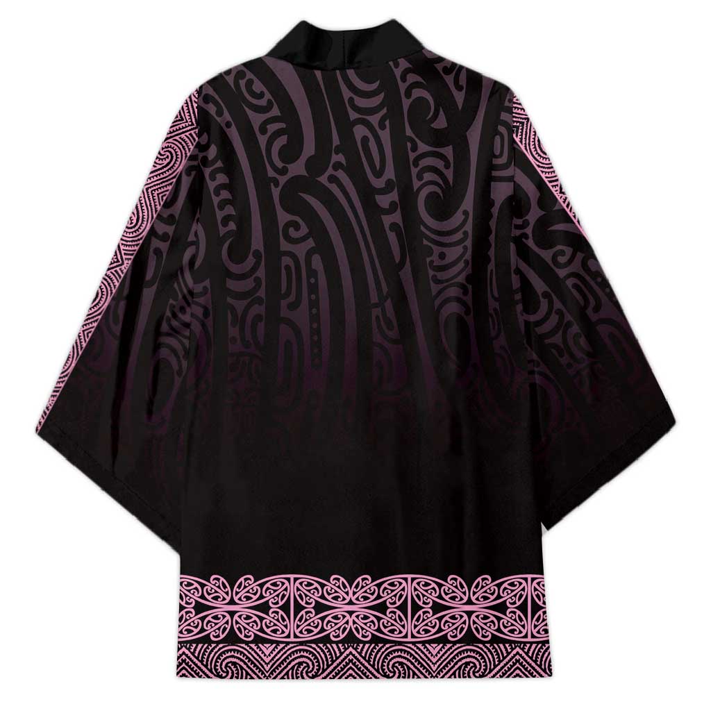 New Zealand Maori Kowhaiwhai Kimono Mawhero Maui and Mangopare - Polynesian Pride