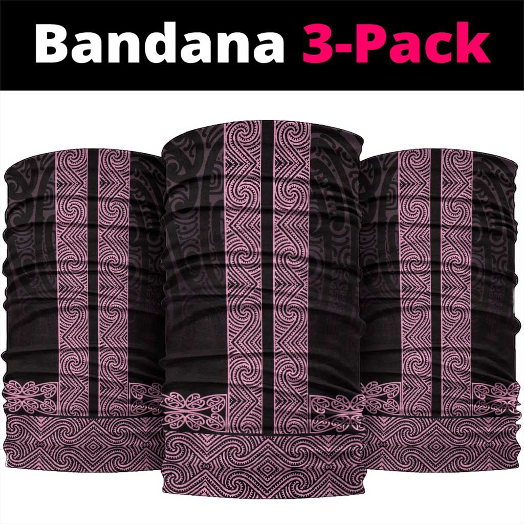 New Zealand Maori Kowhaiwhai Neck Gaiter Mawhero Maui and Mangopare - Polynesian Pride