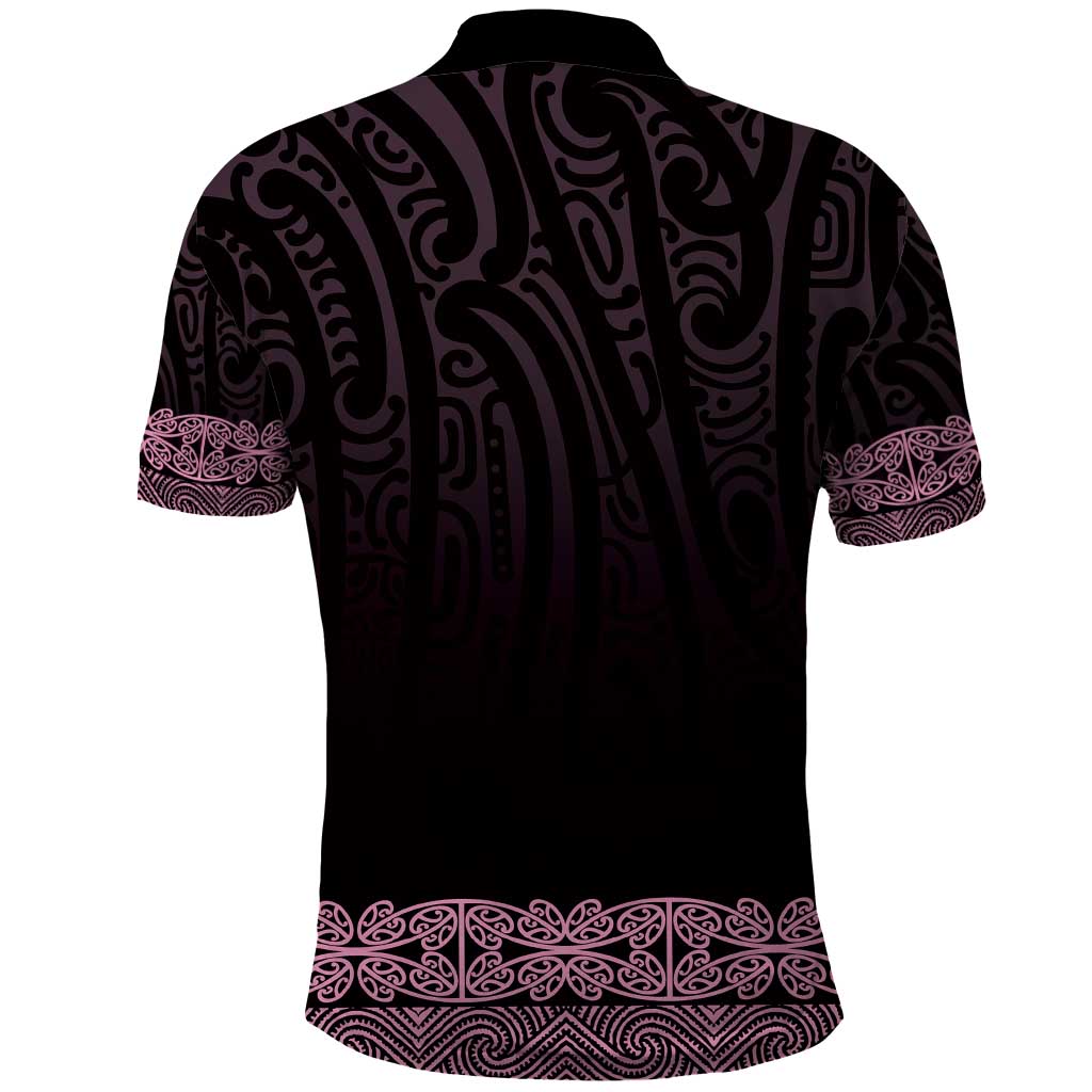 New Zealand Maori Kowhaiwhai Polo Shirt Mawhero Maui and Mangopare