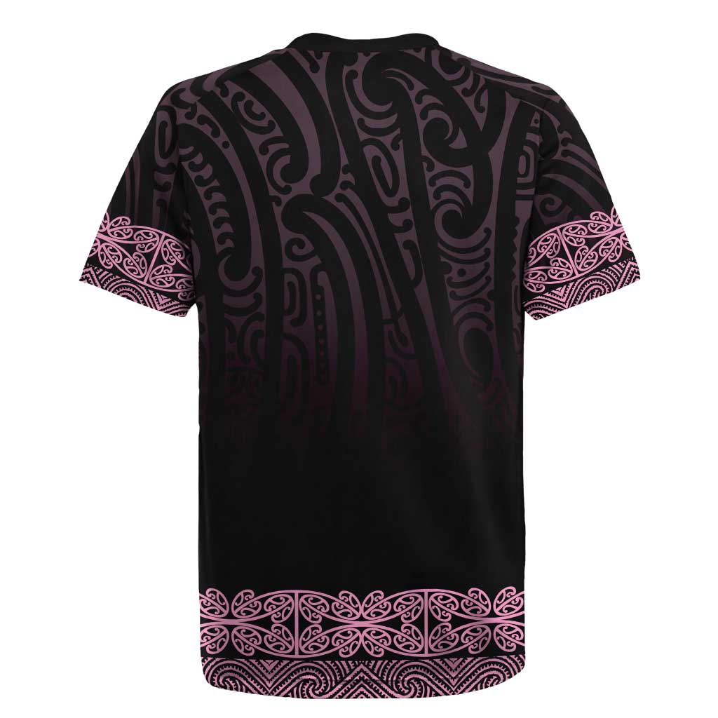 New Zealand Maori Kowhaiwhai Rugby Jersey Mawhero Maui and Mangopare