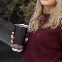 New Zealand Maori Kowhaiwhai Tumbler Cup Mawhero Maui and Mangopare